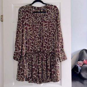 Lightweight fun and flirty short dress. Wear with boots or leggings any season.